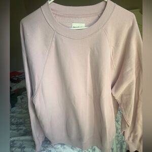 Abercrombie & Fitch Light Pink Crew Neck Sweater
